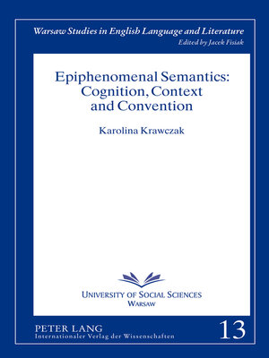 cover image of Epiphenomenal Semantics